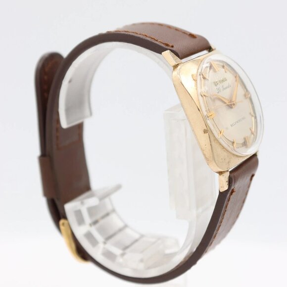 Vintage 28mm 1964 Bulova 30 Jewel Men's Automatic Wristwatch USA 10k RGP - Picture 3 of 4